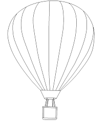Black And White Transparent Hot Air Balloon Clipart Hot Air Balloon Vintage Hot Air Balloon Hot Air Balloon Craft Air Balloon
