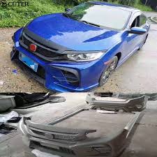 Your honda civic is fast, make it look the part too with ground effects or a body kit, and individual components like scoops, rear spoilers, diffusers, and more. High Quality Car Body Kit Abs Upainted Front Rear Bumper Side Skirts For Honda Civic 10th 16 17 Kit Car Bodies Side Skirtsside Skirts For Cars Aliexpress