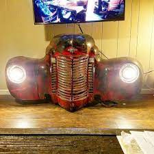 Truck Grill Car Part Furniture Wall Art Wallhanger By Raymond Guest Custommade Car Part Furniture Automotive Furniture Car Furniture