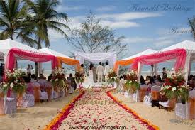 Beach Wedding Decorations Venue Wedding Canopy Wedding Mandap Wedding Stage Decoration Beach Wedding Dream Beach Wedding Orange Wedding Themes See more ideas about wedding, wedding decorations, wedding stage. beach wedding decorations venue