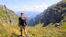 Hiking the Carpathian Mountain Range of Romania; Mount Omu via ...