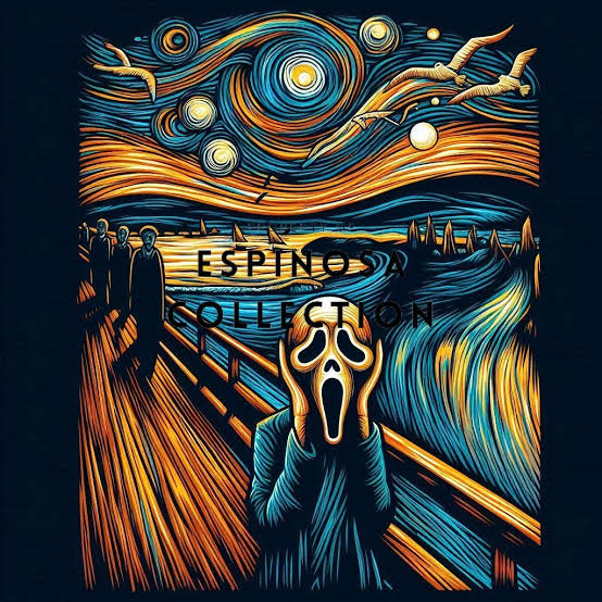 The Scream of Van Gogh - A Starry Night Fusion - Digital Art Print (3  Sizes) - Etsy
