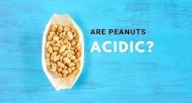 Is peanut butter acidic?