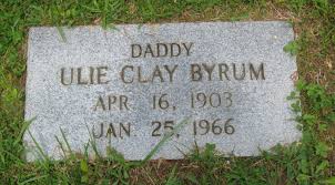 Ulie Clay Byrum (1903-1966)