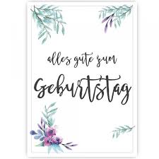 (gute gesundheit, viel erfolg!) гу:тэн а:бэнт, хэр нойман! Postkarte Alles Gute Zum Geburtstag Balloon Fantasy Partyboutique