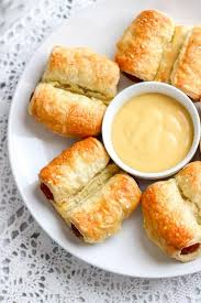 Puff Pastry Air Fryer Pigs In A Blanket Recipe Bake Me Some Sugar