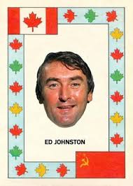 EDDIE JOHNSTON 1972 TEAM CANADA D