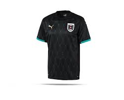 Das neue em shirt mit druck ist ab sofort. Puma Osterreich Trikot Away Em 2020 003 In Schwarz