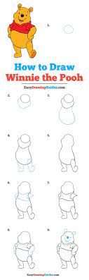 How To Draw Winnie The Pooh - Really Easy Drawing Tutorial | Easy Disney  Drawings, Winnie The Pooh Drawing, Drawing Tutorials For Kids