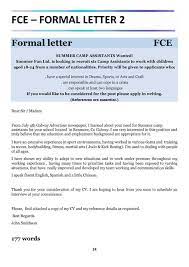 A formal letter can be used for a variety of reasons like a formal invitation, proposal, reference, making a complaint or inquiry, and applying for a job. 67 Fce Exam Ideas Learn English Exam English Vocabulary