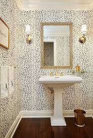 Bold colors or subtle colors. 29 Fabulous Wallpaper Ideas To Try For Your Powder Bathroom Part 1 Small Bathroom Wallpaper Bathroom Design Powder Room Wallpaper