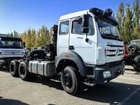 420HP Weichai Engine North Benz Cargo Truck Chassis off Road 6X6 2642  Beiben Truck for Africa