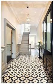 Softwood Lye Perfect Ceramic Tiles For The Floor In This Grand Striking Hallway Love The Grey Panelled Walls To In 2020 Tiled Hallway Victorian Hallway Hall Flooring