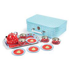 Tin Tea Set 15 Piece Kmart Tea Set All Toys Kid Buy
