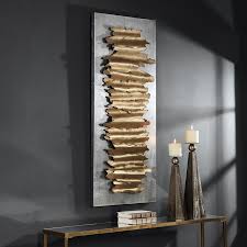 Find a wall shelf that will complement home decor be it modern, traditional, farmhouse, or bohemian. Uttermost Accessories Lev Gold Metal Wall Decor 04195 Furniture Market Austin Tx