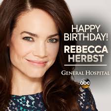 Please help us wish Rebecca Herbst a very Happy Birthday! 🎂🎁