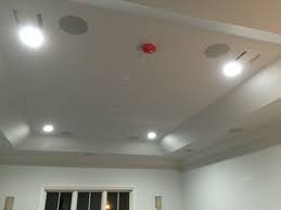 If you're looking to use the integrated or elevation speakers. Dolby Atmos Configuration In A Media Space Eleven In Ceiling Speakers Ceiling Speakers Home Theater Setup Home Theater Seating