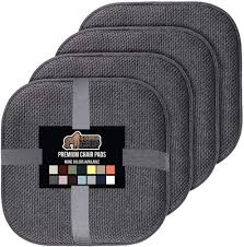 These are the dining room chair cushions with ties. The Best Non Slip Chair Pad June 2021