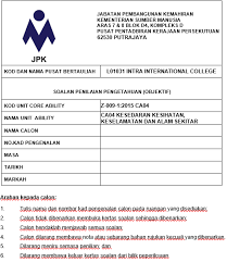 Ca04 Kesedaran Kesihatan Keselamatan Dan Alam Sekitar Quizizz