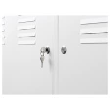 Placard balais ikea gamboahinestrosa from trendmetr.com. Ikea Ps Armoire Metallique Blanc 119x63 Cm Ikea