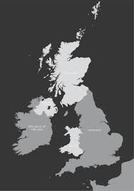 The fabric is nailed to a wooden frame. British Isles Outline Map Royalty Free Editable Vector Map Maproom