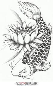 40 Koi Fish Tattoos Japanese And Chinese Designs With Regard To Exclusive Tattoo Style Ideas Koi Fish Tattoo For Men And Women From Traditional Black Desenho De Carpas Desenhos Para