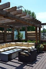 Modern Rustic Retreat Pergola Designs Patio Outdoor Pergola