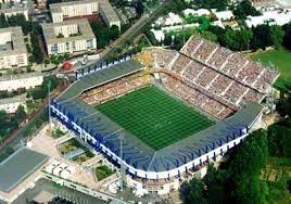 Tribune aigual remplie la mosson. Stade De La Mosson Montpellier Saw 6 Matches Here During World Cup 98 Fussballstadien Stadion Fussball