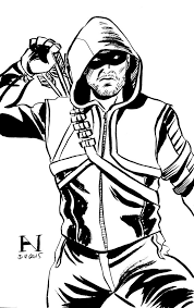 Green arrow coloring pages provided for educational purposes and personal use only. Green Arrow Green Arrow Arrow Drawing Green Arow