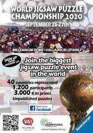 The world championship was started in 2019 and the first city to hold it was valladolid, spain. World Jigsaw Puzzle Championship 2020 Cronicas Puzzleras