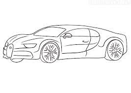 They are also ideal for introducing your kids to the world of automobiles, to lay the foundation for the time when you can enjoy a car rally together. Bugatti Chiron Coloring Page Coloring Books