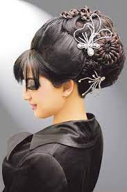 Chignon Volumineux Inspiration Geisha Chignon Coiffure Chignon Chignon Volumineux