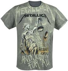 Free usa ground shipping on orders over $60.00. And Justice For All Neon Backdrop Metallica T Shirt Emp