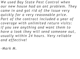 Bay state pest control's profile is incomplete. Bay State Pest Control Pest Solutions Wakefield Ma