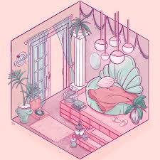 Maybe you would like to learn more about one of these? Isometric Illustration In Procreate Design Your Dream Room Weronika Salach Skillshare Isometric Art Isometric Illustration Room Perspective Drawing