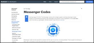 Visitors can hit like button instantly as it is focused on the customised page design. Facebook Is Killing Off Its Messenger Codes Option Social Media Today