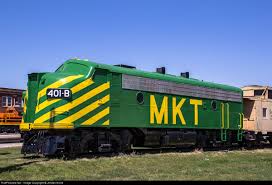 The Sole Surviving Streamliner Of The Katy Sits Stuffed And Mounted In The Afternoon Sunshine At The Railro Railroad Photography Railroad Photos Train Pictures