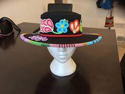 Beaded Hat By Jsoldier 2018 Beaded Hat Bands Beaded Hat Beaded Cowboy Hat Bands