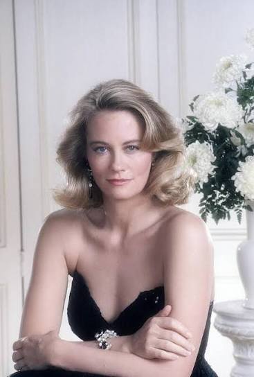 Portrait of Cybill Shepherd in Elegant Evening Dress Art Print by Everett -  Fine Art America
