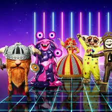 Another singer was voted off on saturday night and viewers got to see who was behind one more mask, but who was it this week? The Masked Singer Uk Who Is Bush Baby Blob Grandfather Clock Viking And Harlequin Wales Online