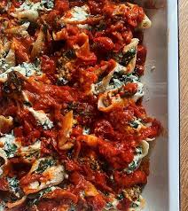 Conchiglioni Stuffed With Ricotta And Silverbeet For Dinner Not Sure Why I Chose A 43 Degree Day To Make A Dish That Required Boiling X 2 Sauce Making And Oven I 2020