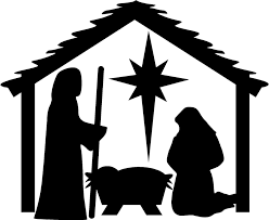 Nativity Black And White Clipart Clip Art Library Nativity Scene Silhouette Christmas Nativity Scene Nativity Silhouette