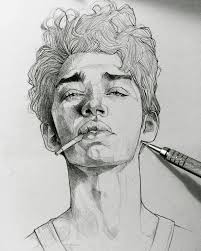 But faces are the hardest to draw! this isn't true, but it will be hard if you don't know the right artist. Pinterest Ravencat Art Realistic Drawings Pencil Portrait Sketches