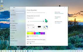 To change them, you can open chromebook settings. How To Use Mouse Pointer With Custom Color On Windows 10 Pureinfotech