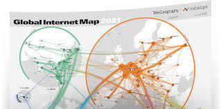World Wide Web Map Global Internet Map