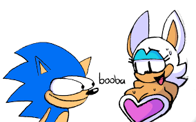 And hornyposting and originating from a 4chan post, the meme. Colorized Sonic Booba Booba Know Your Meme
