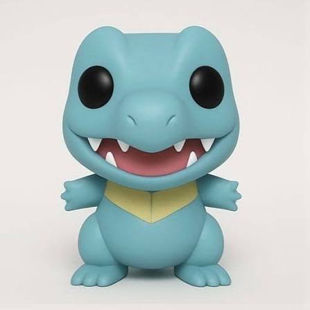 🐉 FUNKO POP TOTODILE POKEMON・ STL File for 3D printing・Cults