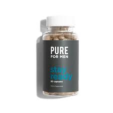 Amazon.com: Pure for Men Original Cleanliness Stay Ready Fiber Supplement |  Helps Promote Digestive Regularity | Psyllium Husk, Aloe Vera, Chia Seeds,  Flaxseeds | Proprietary Formula | 60 Vegan Capsules