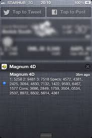 Dial any number from 0000 to 9999 and bet any amount. Magnum 4d Results Magnum4dresults Twitter