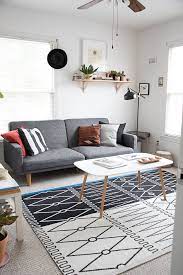 An Old Garage Apartment Is Given A Fresh New Feel Small Apartment Decorating Living Room Small Living Room Decor Small Living Room Design